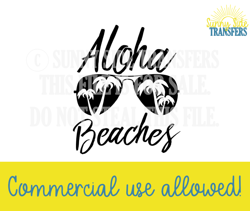 aloha beaches svg