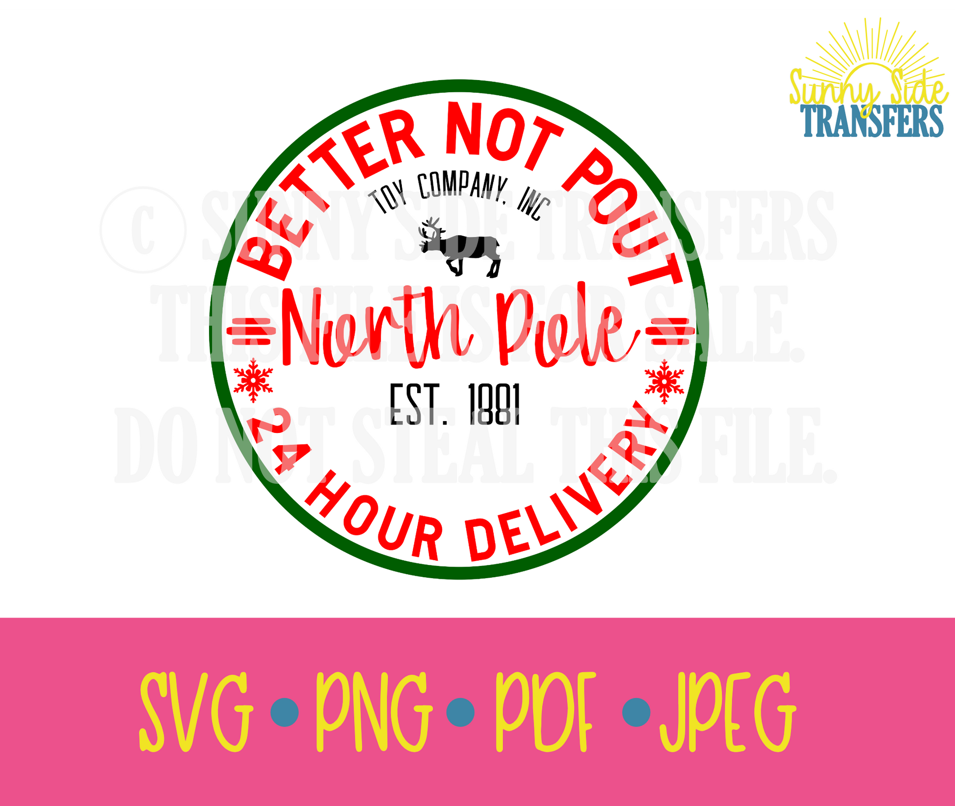 christmas svg for wood round