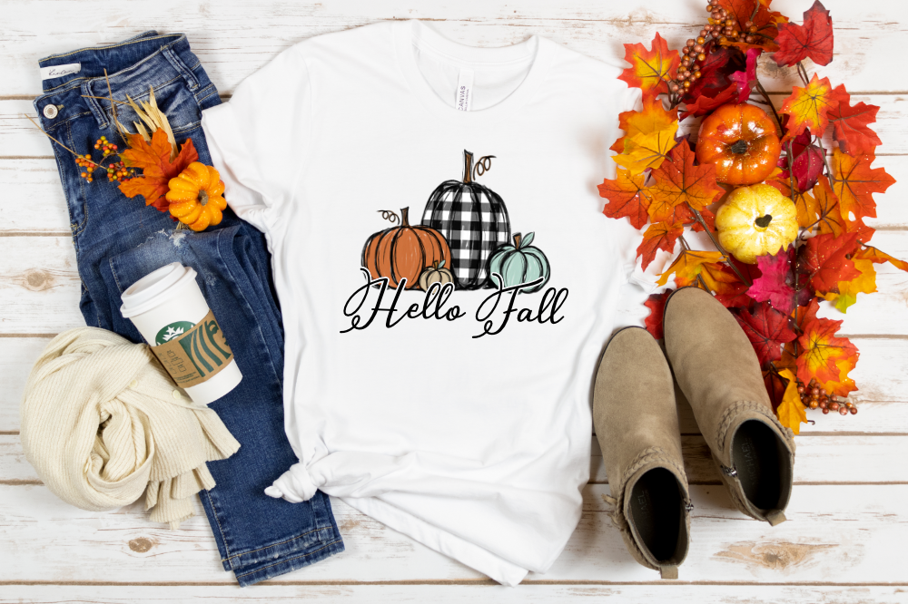 Hello Fall Sublimation Transfer