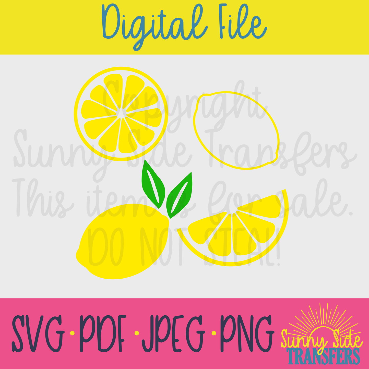 Lemons svg