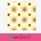 12"x12" Sunflowers #124 Sublimation Print