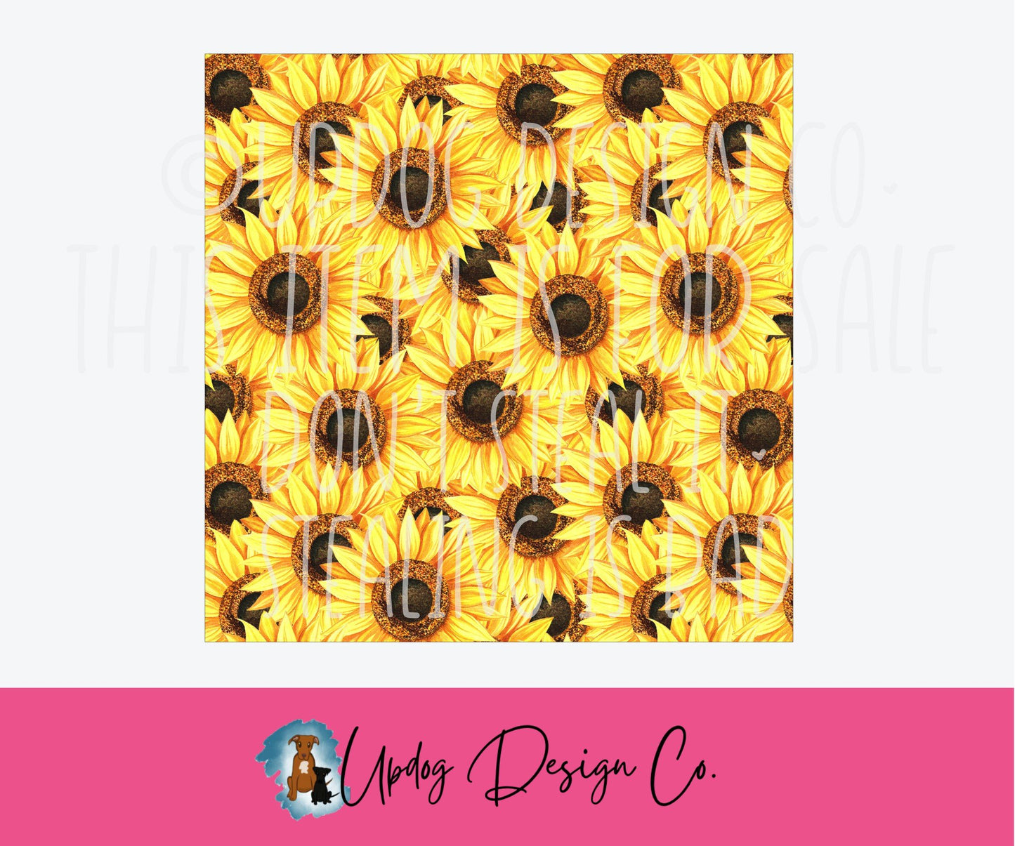 12"x12" Sunflowers #127 Sublimation Print