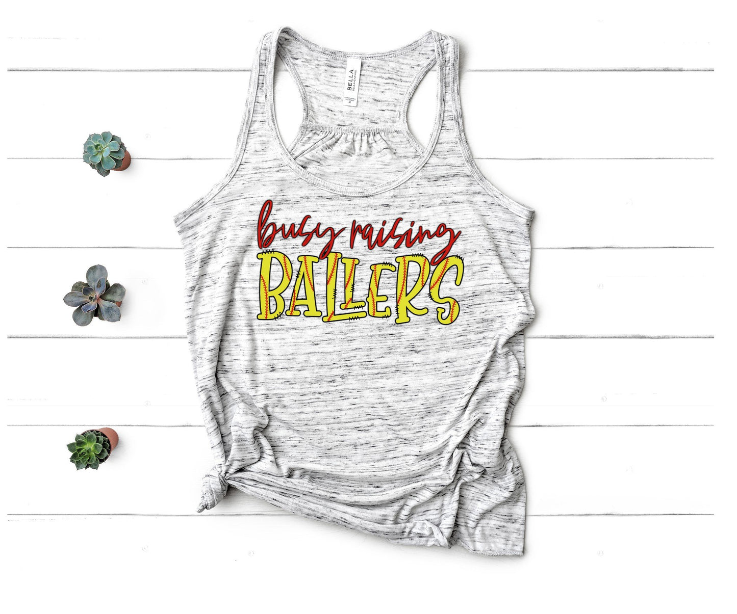 busy raising ballers softball sublimation print