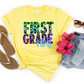 First Grade Vibes HTV Transfer Colorful Leopard